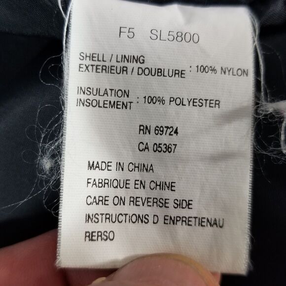 Columbia Ski Jacket Womens Large Parka Coat Blue Color Block Nylon Winter - Picture 15 of 15